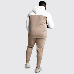 Trajes de chándal con estampado de logotipo personalizable para hombre Sudadera con capucha y pantalones de algodón 100% Trajes de chándal de dos piezas para invierno - Product Image 6