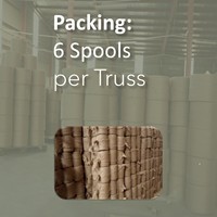 24 lbs jute yarn CRT quality 100% tossa sustainable natural hilo de yute manufacturer wholesale goodman global bangladesh