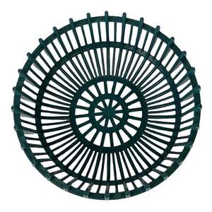 Pot de fleurs en plastique noir PP de style zen asiatique pour la maison et le jardin, taille 300x165, modèle GL-B30 Folin - Product Image 3