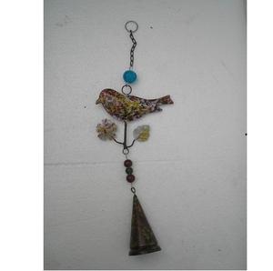 Campanas de Viento de Metal con Forma de Mariposa de 30 mm de Diámetro para Interiores/Exteriores, Adorno Colgante para Áreas de Paisajismo con Energía Positiva - Product Image 6