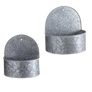 LOT DE 3 jardinière de poche murale en forme de parapluie pour la décoration de la maison Pot de fleur de luxe et jardinière pour la décoration de jardin à la maison - Product Image 3