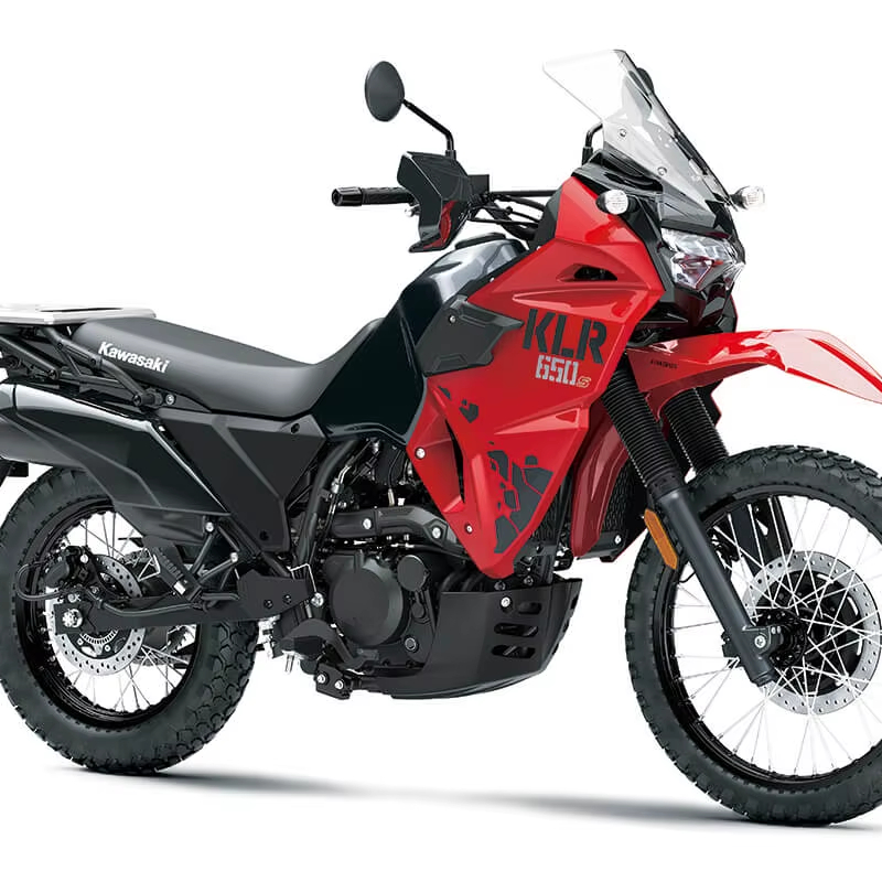 Kawasaki KLR650 Ultimate Off-Road Motorcycles for 2023-25