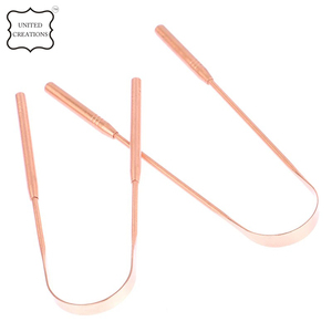 Limpiador de lengua Ayurvédico de cobre puro 100%, superventas, venta al por mayor, herramienta de cuidado Dental, raspador de lengua - Product Image 4