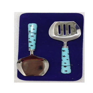 Cuchara Fras con forma de punto azul cielo, accesorios de cocina, diseño a la moda, nuevo, personalizado - Product Image 1