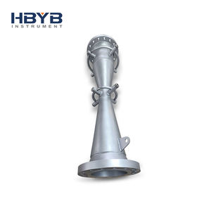 Dirty Water Slurry-Anwendungen mit großem Leistungs verhältnis Bidirektion aler Hart 4-20mA <span class=keywords><strong>Venturi</strong></span>-Durchfluss messer mit Flansch und Ce-Zertifizierung - Product Image 4