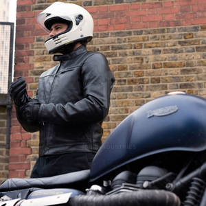 Veste en cuir coupe-vent durable pour hommes de qualité supérieure Offres Spéciales vêtements pour hommes de meilleure conception avec des vestes de compétition - Product Image 4