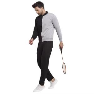 Sweat à capuche athlétique de sport en polaire de haute qualité pour hommes et pantalons de jogging surdimensionnés deux pièces survêtement d'hiver - Product Image 4