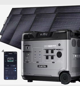 เครื่องกำเนิดพลังงานแสงอาทิตย์แบบพกพา P5000 Pro พร้อมแผงพลังงานแสงอาทิตย์2X400W ความจุขนาดใหญ่5120Wh ใหม่ - Product Image 4
