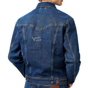 Nueva chaqueta vaquera para hombre, prendas de vestir exteriores elegantes para hombre con opción de logotipo multicolor y personalizado - Product Image 6