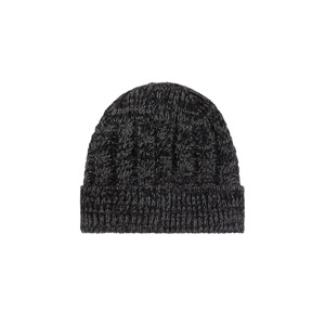 Gorro de Punto Suave para Hombre, Color Gris Oscuro, Acrílico, con Logotipo Simple, Flexible, Básico, Doble Capa, para Todas las Estaciones, Hecho en TR, Ideal para Deportes de Invierno - Product Image 3