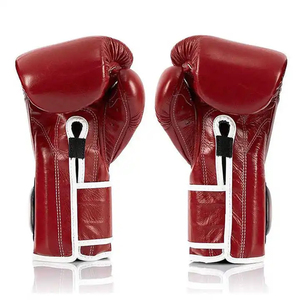 <b>Top</b> Fashion High Quality Leather Boxing Gloves for Training Breathable Hook Loop Closure Universal Fit Wholesale - Product Image 5