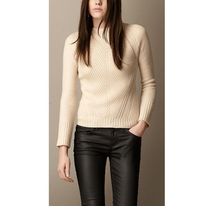 Suéter de Cuello Redondo de Lana para Mujer, Suéter Personalizado de Invierno, Proveedor de Suéteres de Cuello Redondo de BD - Product Image 3