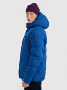 Prix raisonnable Hiver Chaud Hommes Longue Veste Casual Wear 100% Polyester Veste Pour Homme De Couleur Bleue - Product Image 4