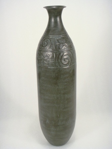 Artisanat Vase Cuivre Martelé Patine Originale Pour La Maison Décorative - Product Image 5