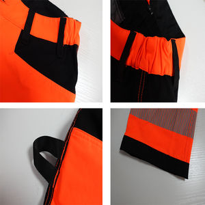 Vestes softshell haute visibilité personnalisables Gilet d'ingénierie réfléchissant imperméable fabriqué en polyester recyclé Vêtements de sécurité - Product Image 5