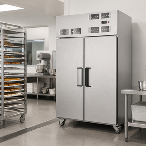 Congélateur rapide à 22 plateaux en acier inoxydable -45°C ° C -<span class=keywords><strong>80</strong></span> ° Armoire <span class=keywords><strong>de</strong></span> congélation à air froid pour viande, fruits <span class=keywords><strong>de</strong></span> mer et usage domestique - Product Image 2