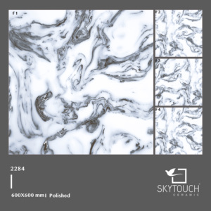 Nouveau design couleur blanche famille et hôtel carreaux de sol designs en marbre carreaux d'intérieur polis et émaillés sol en porcelaine - Product Image 3