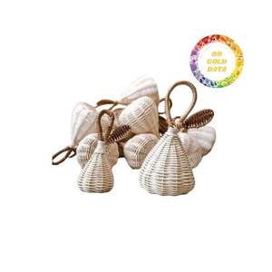 Competitive Price for Bulk Rattan and Bamboo <b>Christmas</b> Ornaments: Handwoven <b>Trees</b>, Gift <b>Boxes</b>, Stockings for Holiday Decor - Product Image 1