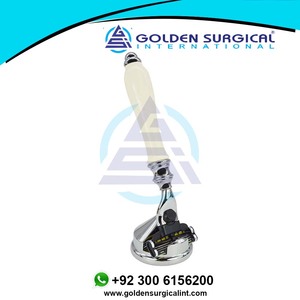 Mango de resina para afeitadora profesional para hombre, base de afeitadora de 3 capas, para Barba y rasurado de seguridad - Product Image 6