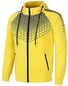 Ropa deportiva ajustada para hombre, ropa de calle transpirable al por mayor, chándal liso de invierno con cuello con capucha, traje deportivo de chándal para hombre - Product Image 5
