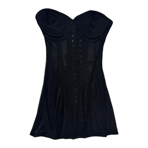 Fournisseur de corsets en maille noire - Product Image 4