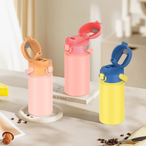 Bottiglia d'Acqua Sportiva Portatile Due-in-Uno con Coperchio e Manico in Acciaio Inox con Isolamento Sottovuoto Ultra-<span class=keywords><strong>lungo</strong></span> - Product Image 2