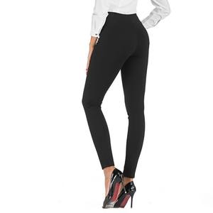 กางเกงยีนส์ของผู้หญิงกางเกงยีนส์ลำลองระบายอากาศได้ดีดีไซน์ใหม่สำหรับฤดูใบไม้ร่วง - Product Image 2