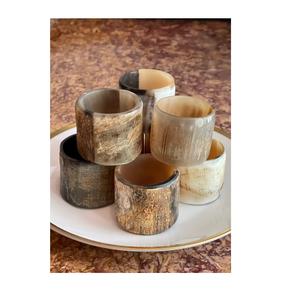 Vente chaude corne de boeuf porte-anneaux de serviette Modem qualité Antique produit pour hôtels Restaurant Table à manger utilisation de la Table de fête de mariage - Product Image 5