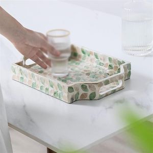 Bandeja elegante de nácar superventas, bandeja para servir, bandeja de joyería, bandeja de almacenamiento, artesanía artesanal tradicional al por mayor - Product Image 1