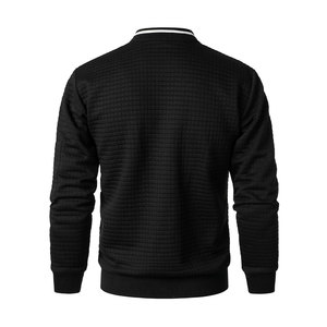 Chaquetas de bombardero de lona ultrasuaves para hombre, uso informal, ropa de moda para eventos al aire libre, cierre de cremallera, cuello levantado, ajuste elegante - Product Image 3