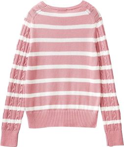 เสื้อสเวตเตอร์ถักคอวีสำหรับผู้หญิงเสื้อสเวตเตอร์คอวีแขนโคมไฟเสื้อผ้าแจ็คการ์ดแบบลำลองสไตล์100% - Product Image 2