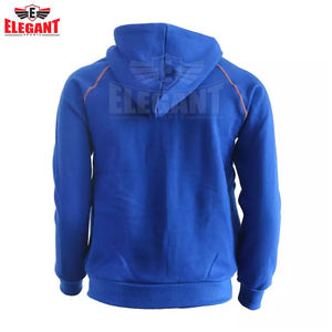 Sudaderas con capucha y cremallera con logotipo personalizado, de algodón, poliéster y forro polar, a la moda, de excelente calidad, estilo con cremallera, para adultos. - Product Image 2