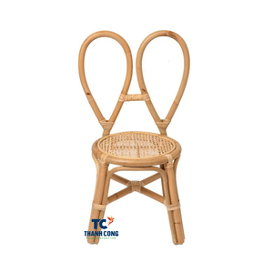 Venta al por mayor de sillas de ratán para bebé dulce para la decoración de habitaciones silla hecha a mano de Vietnam para niños pequeños Baby Showers y regalos - Product Image 2
