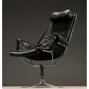 Leather <b>Cushion</b> Set for Bruno Mathsson Easy Chair-Large Memory Foam - Product Image 6