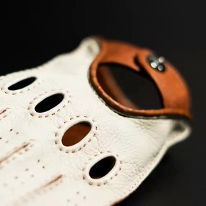 ถุงมือขับรถหนังวัวแบบออกแบบได้ตามต้องการ - Product Image 4