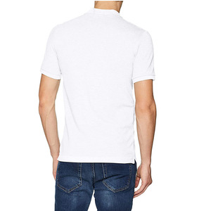 Polo de manga corta multicolor personalizado poliéster cuello alto de talla grande al por mayor de fábrica para hombre - Product Image 4