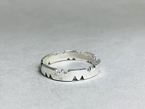 925 solide en argent Sterling fait à la main bague ondulée Unique Vintage Zig Zag Design diamant à la mode géométrique bijoux de mariage pour - Product Image 4