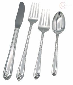 Juego de Cubiertos de Acero Inoxidable con Acabado de Lujo para Hoteles |   Cubiertos de Grado Profesional para Cenar - Product Image 2