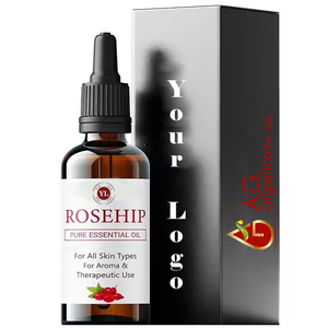 100% Pure Natural Organic Rosehip Huile Essentielle Multi-Usage Pressée À Froid Rosa Canina Huile pour Corps Cheveux Visage Massage - Product Image 4