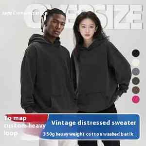 เสื้อฮู้ดสำหรับซักโลโก้แบบย้อนยุค - Product Image 4