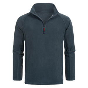 Vente en gros de sweat à capuche polaire léger à fermeture éclair pour hommes veste polaire élégante spéciale hiver chaude et respirante avec logo personnalisé - Product Image 2