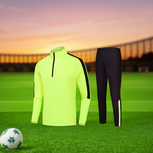 Veste de survêtement de football personnalisable pour hommes pour l'été Vêtements de jogging respirants essentiels avec tout le logo Style de la nouvelle saison - Product Image 4