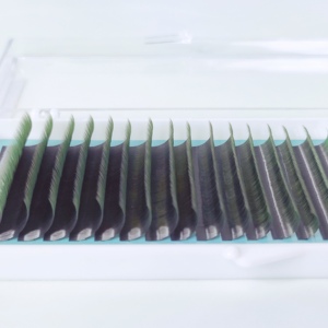 High Quality 16-Row Ombre Colored Individual Faux <b>Mink</b> Lashes Natural Long False <b>Eyelash</b> <b>Extensions</b> Tray Vietnam Box Packaging - Product Image 5