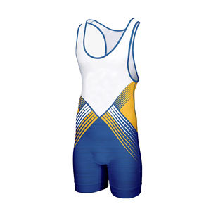 Meilleur prix Hommes Lutte Singlet Sublimation Personnalisée Sportswear avec Impression Numérique Dernière Conception Vente En Gros Wrestling Singlet - Product Image 2
