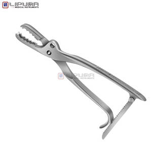 Pinzas de sujeción de hueso Farabeuf Lambotte, mordazas ortopédicas quirúrgicas de 255mm, 11mm, acero inoxidable, abrazadera ósea de 10 pulgadas, instrumentos médicos - Product Image 6