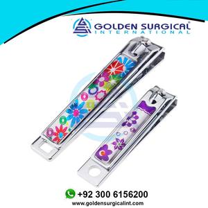 Cortaúñas con Estampado de Flores Personalizado, Cortaúñas Resistentes de Acero Inoxidable para Mujeres u Hombres, MOQ Bajo - Product Image 2