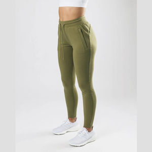 Pantalones de Entrenamiento para Mujer con Cintura Elástica, Estilo Casual, Logotipo Personalizado, Frente Recto, Bolsillos Delanteros Planos, para Trabajadores al Aire Libre - Product Image 4