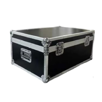 CALIDAD PREMIUM COLOR NEGRO CUSTOM LED PAR CAN FLIGHT CASE CAJA PERFECTA CON CALIDAD DE EXPORTACIÓN
