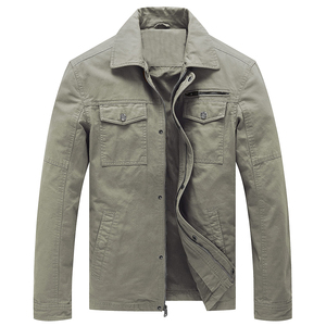 Vestes pour hommes en toile 100% coton respirantes à manches longues, personnalisables en gros, vestes pour hommes, veste pour homme - Product Image 1