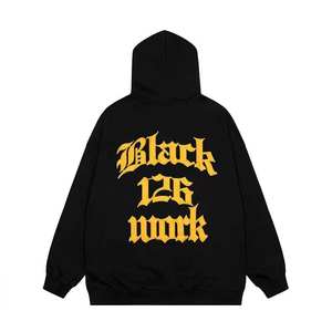 เสื้อฮู้ดผู้ชายทำจากวัสดุที่มีสีต่างกัน - Product Image 6